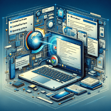 (Here is the image for the article "Why are Chromebooks so bad", visually representing the concept of Chromebooks and their limitations.)