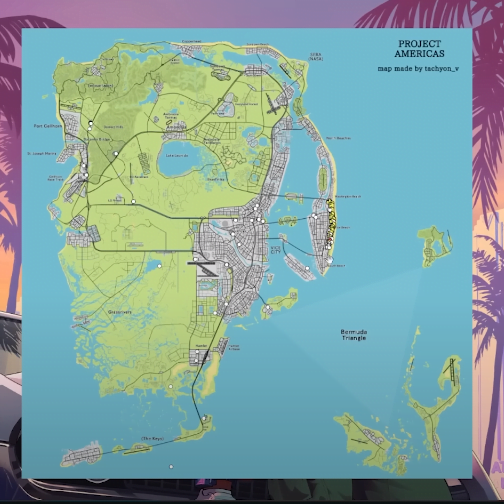 GTA 6 Map